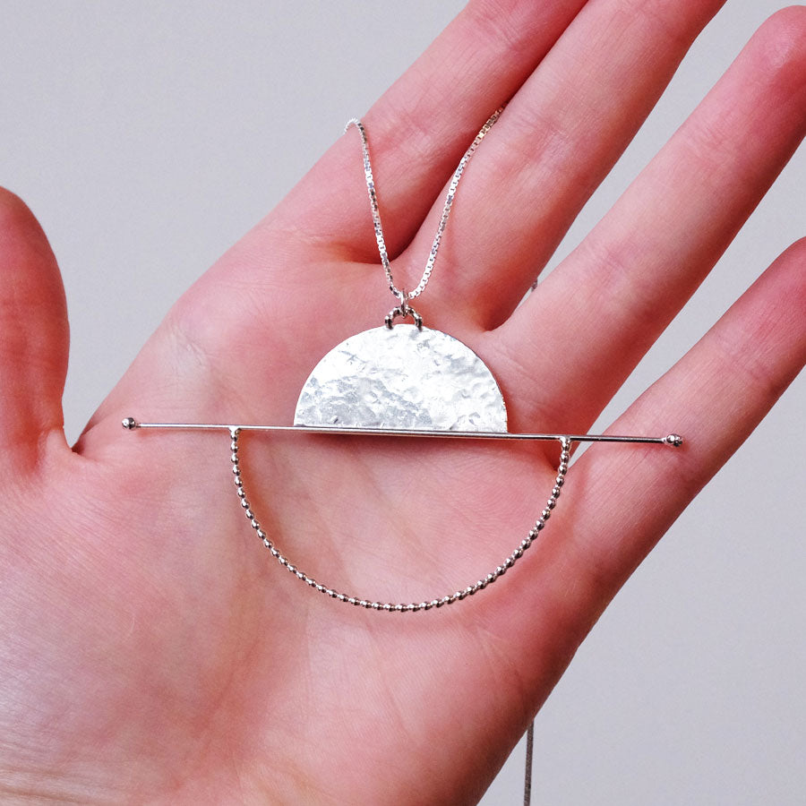 Large Sun & Moon Balance Pendant