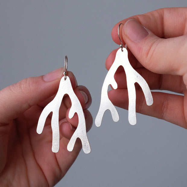 Branch Hook Earrings - Large