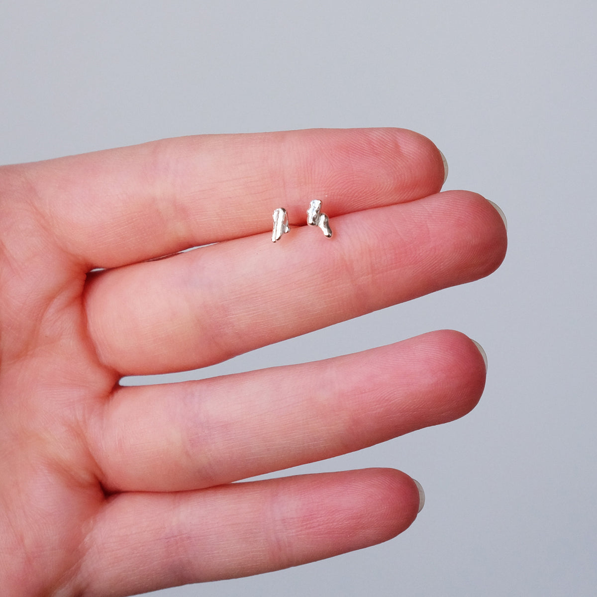 Tiny Evergreen Studs - Pair 2