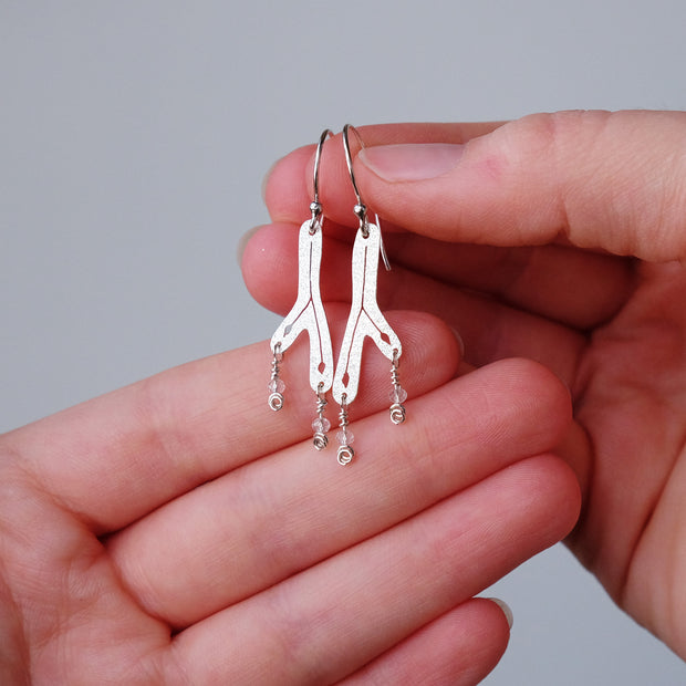 Hidden Hope Hook Earrings