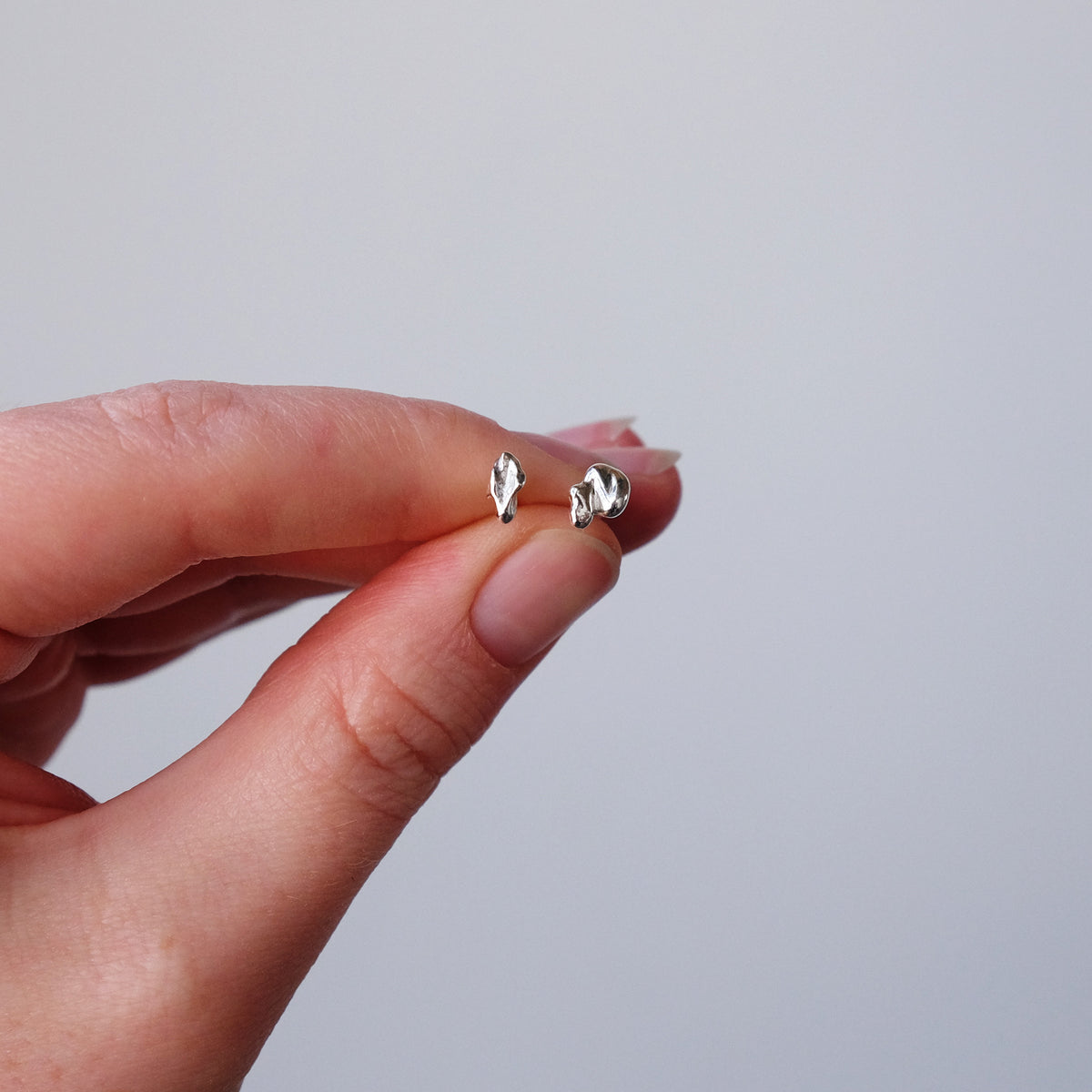 Tiny Evergreen Studs - Pair 1