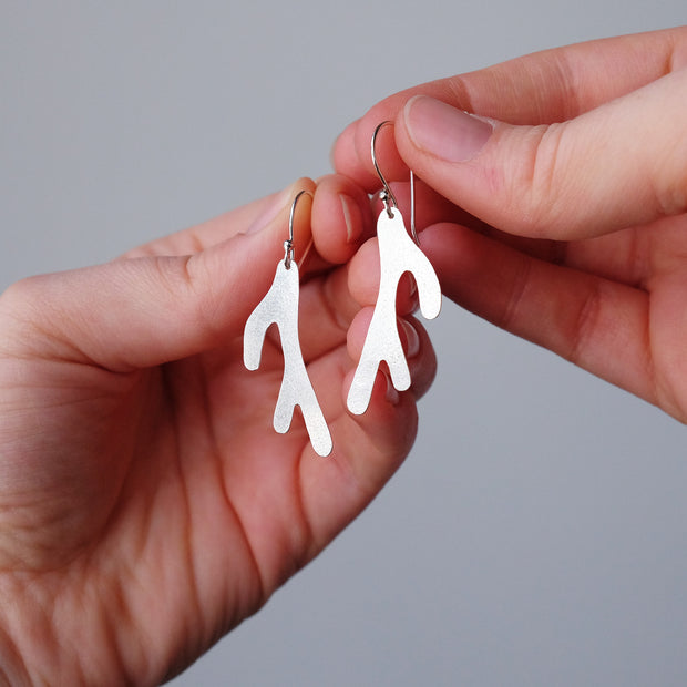 Branch Hook Earrings - Small
