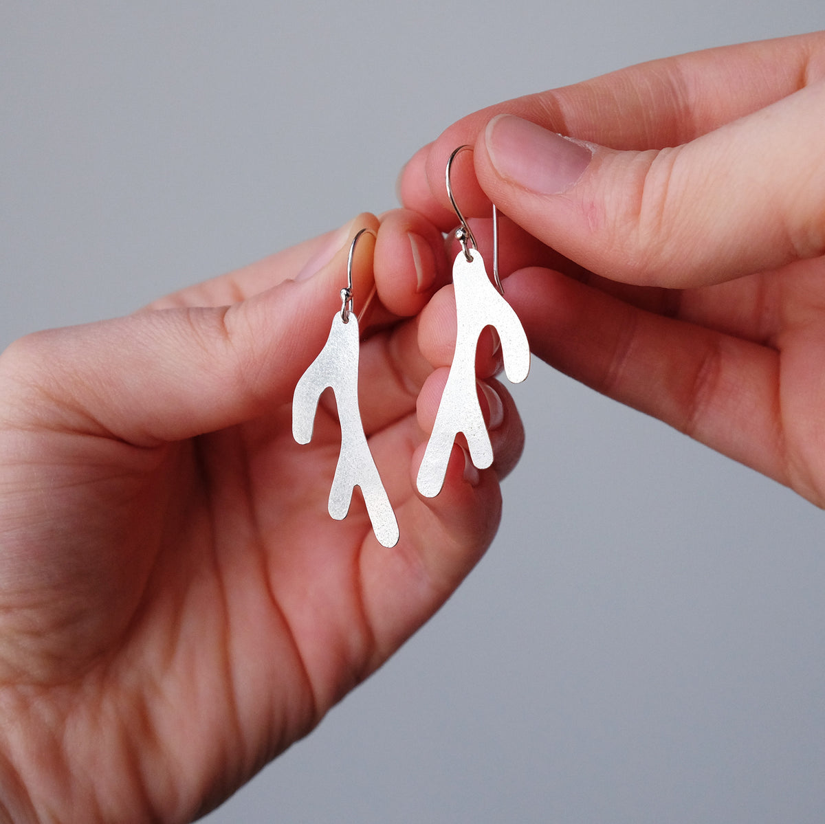 Branch Hook Earrings - Small