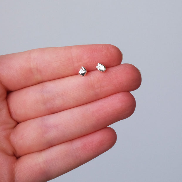 Tiny Evergreen Studs - Pair 3