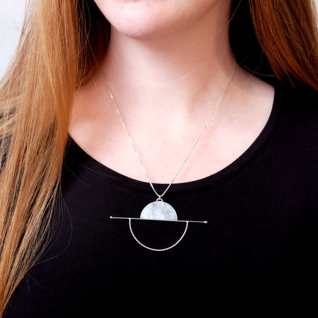 Large Sun & Moon Balance Pendant