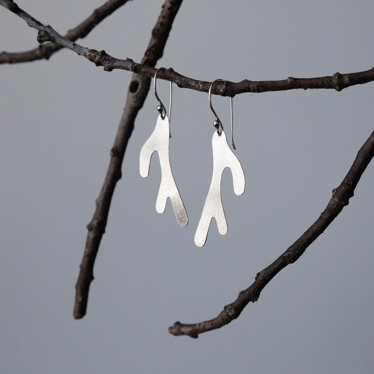 Branch Hook Earrings - Small