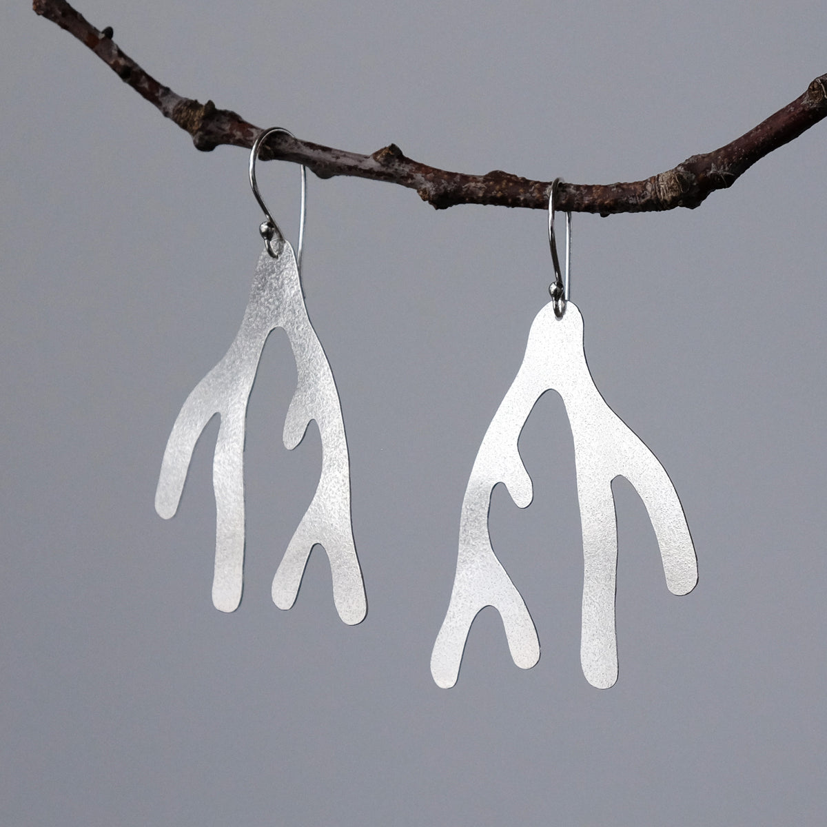 Branch Hook Earrings - Large