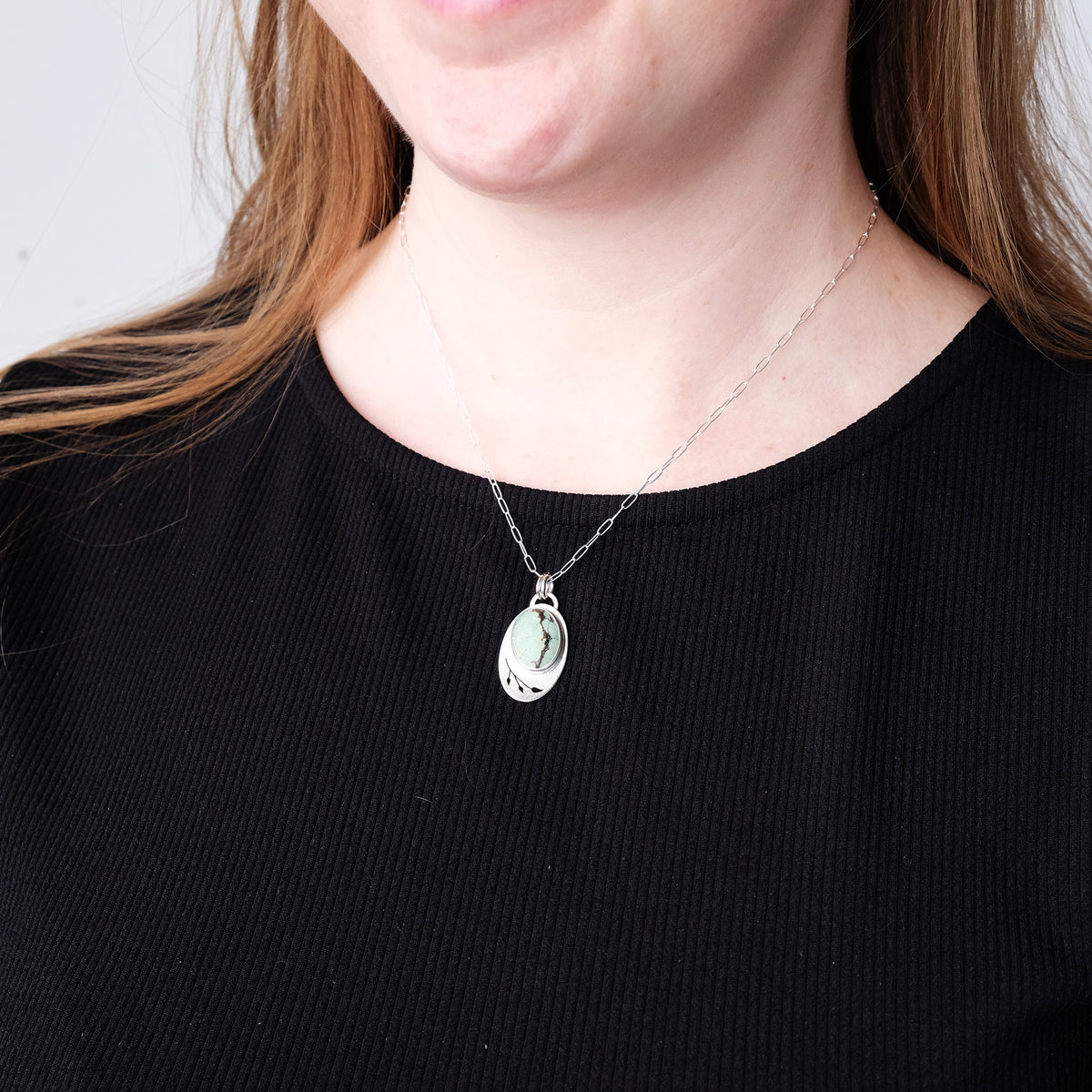 Turquoise Bud Necklace
