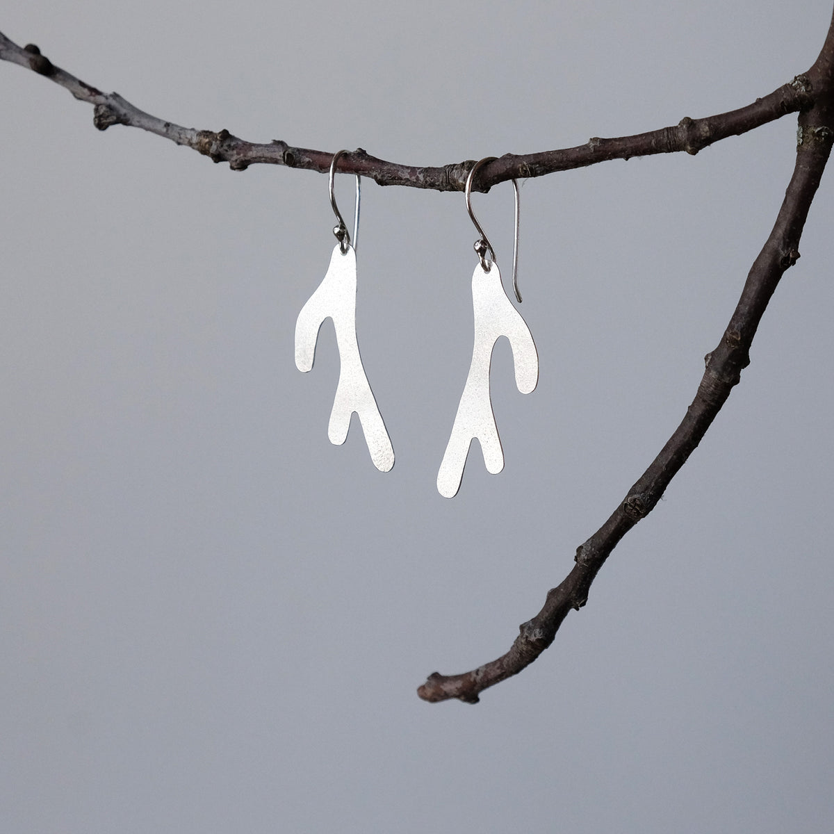 Branch Hook Earrings - Small