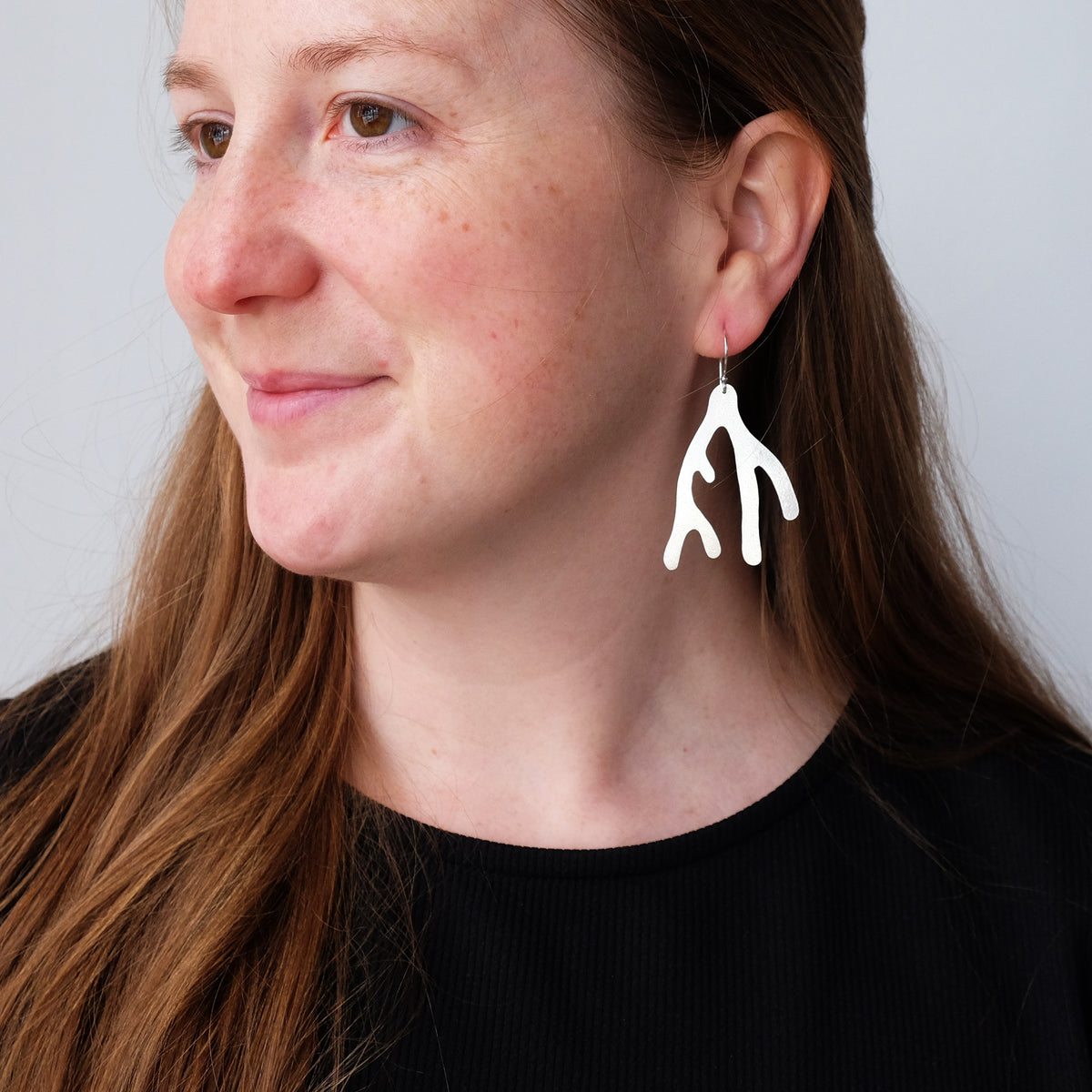 Branch Hook Earrings - Large
