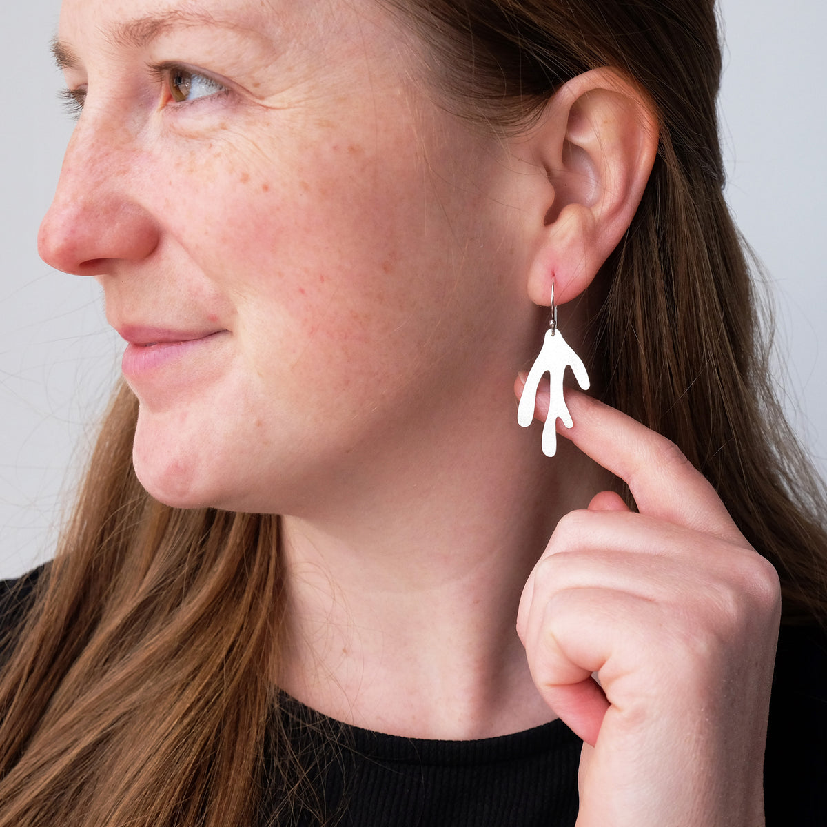 Branch Hook Earrings - Medium