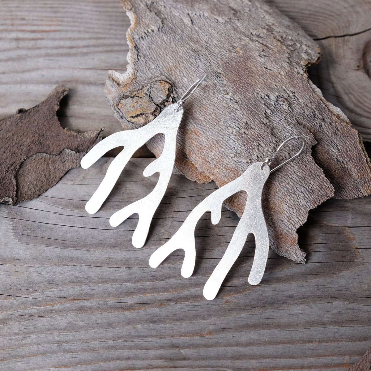 Branch Hook Earrings - Large