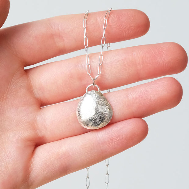 Mid Pebble Charm Necklace