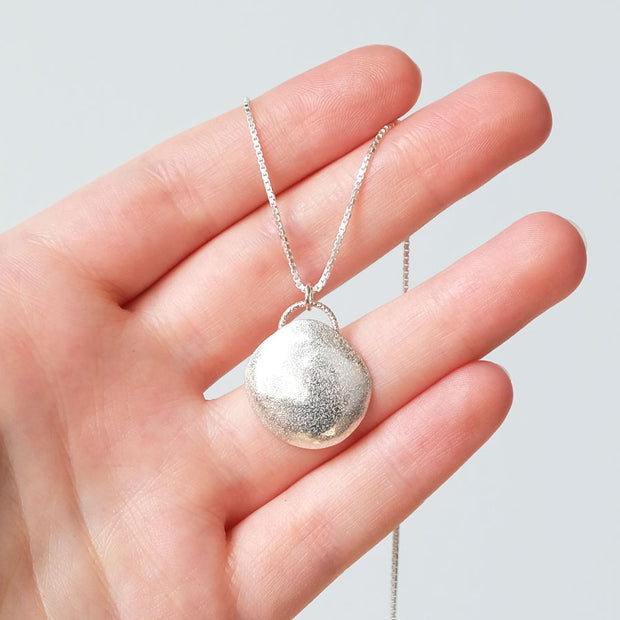 Big Pebble Charm Necklace