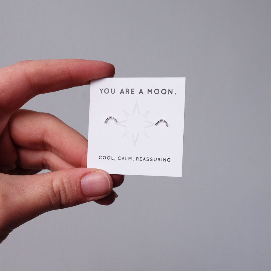 Silver Crescent Moon Posts