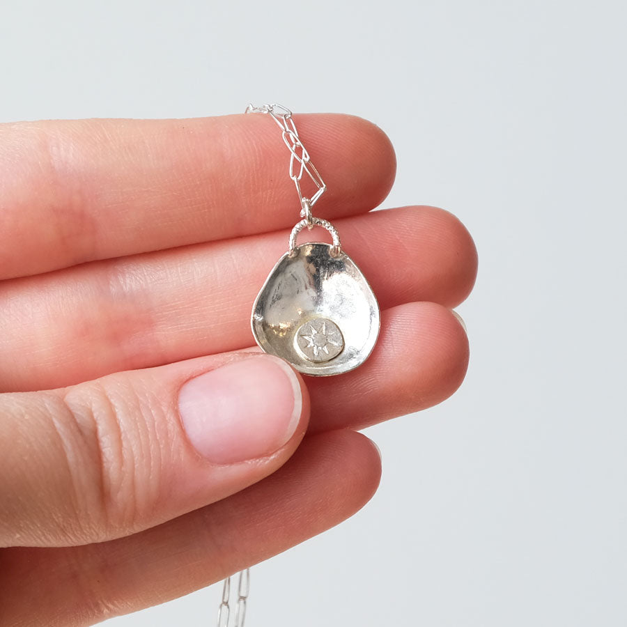 Mid Pebble Charm Necklace