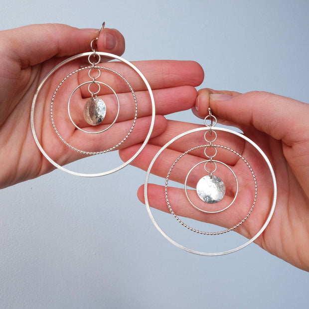 Orbit Mobile Hook Earrings