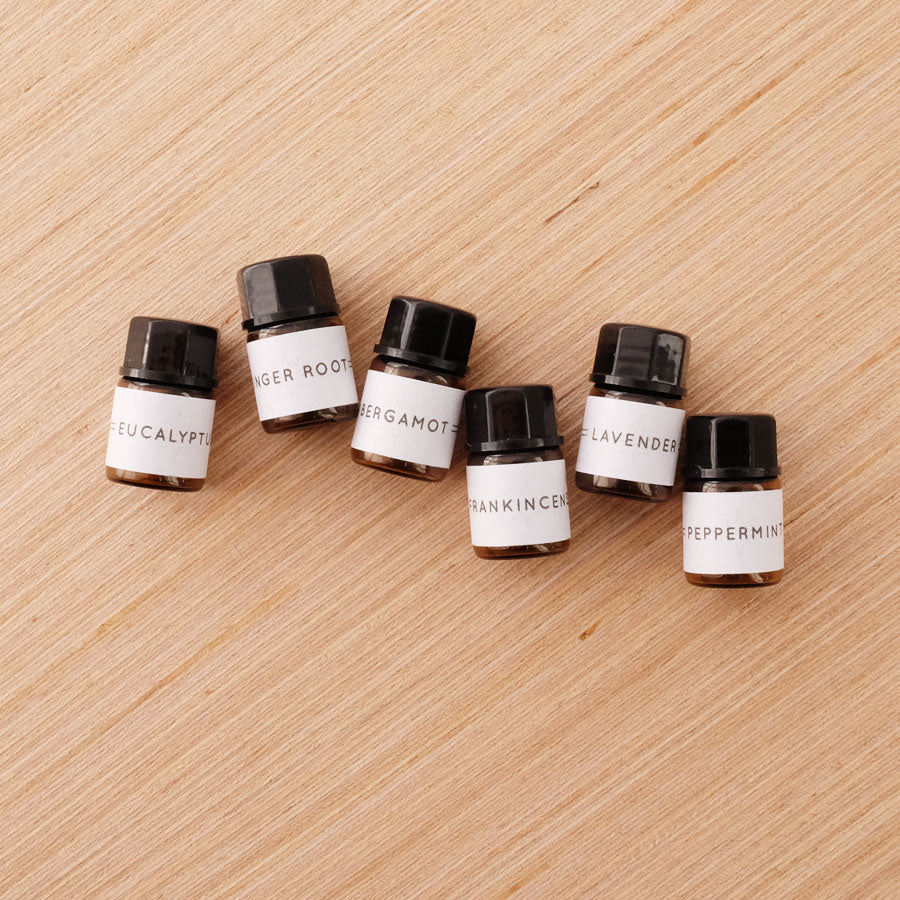 3 Mini Essential Oils for Lava Bead Aromatherapy Jewelry