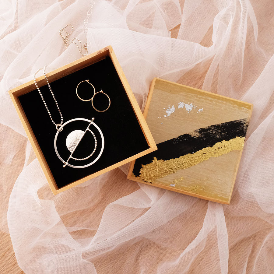 Gift Wrapping - One-of-a-kind Wooden Jewelry Box