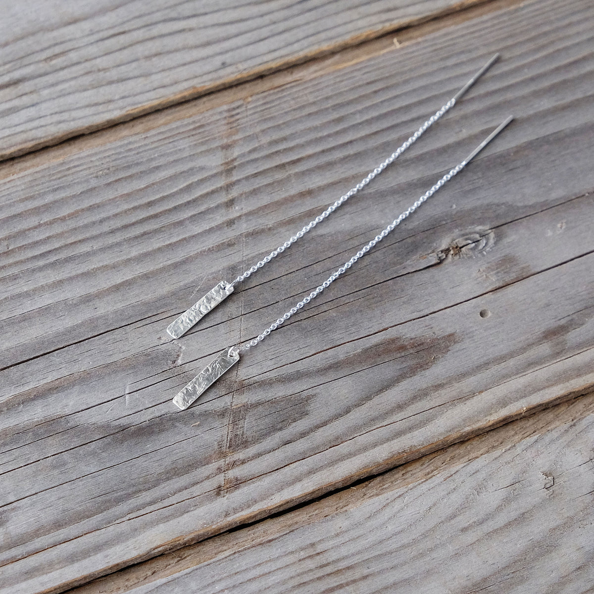 Sterling Silver Threaders - Dusk-Inspired Horizon - Grounding Edge