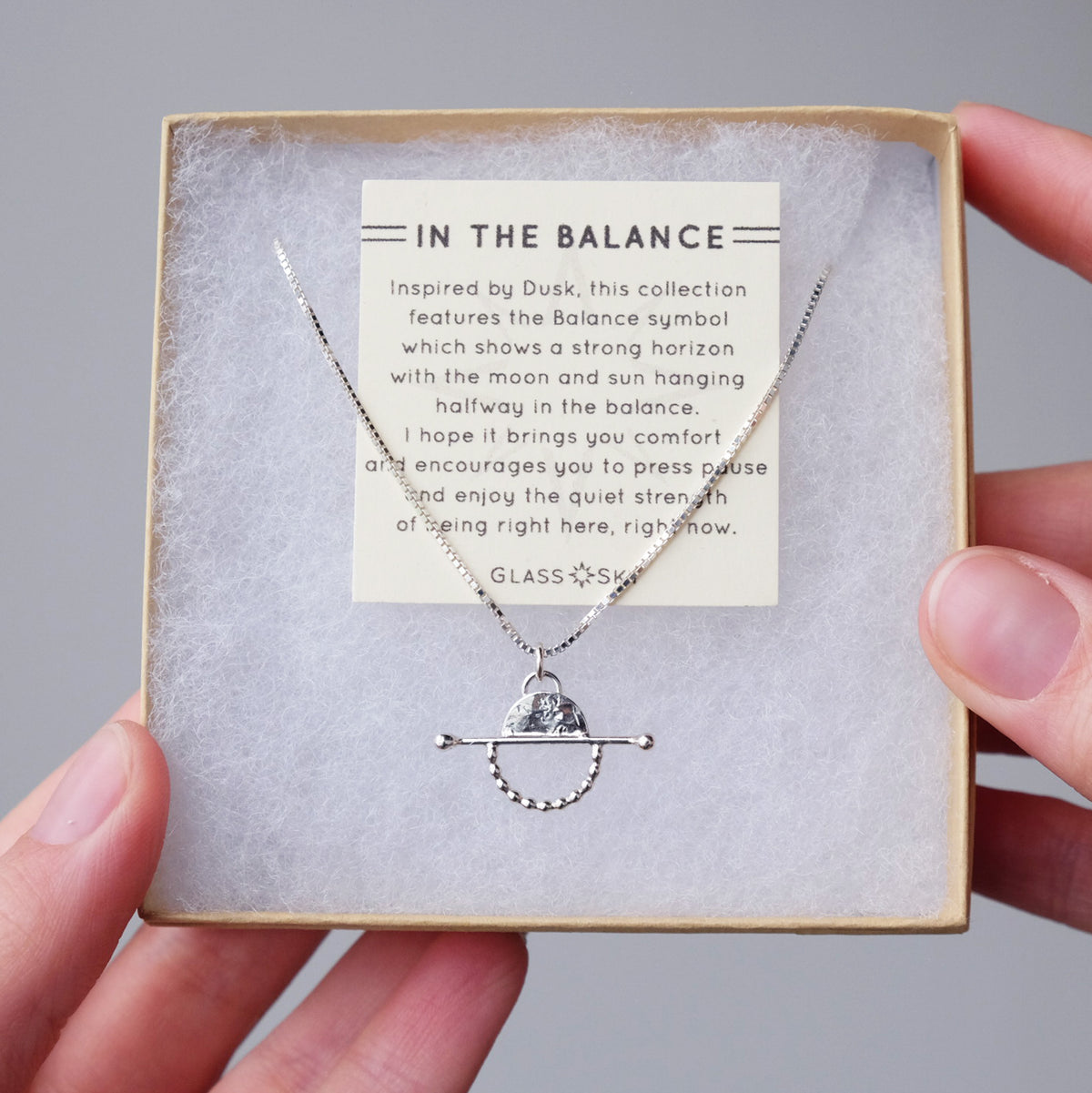 Mini Sun & Moon Balance Pendant