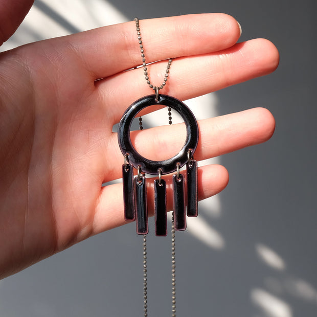 Large Lingering Sun Necklace