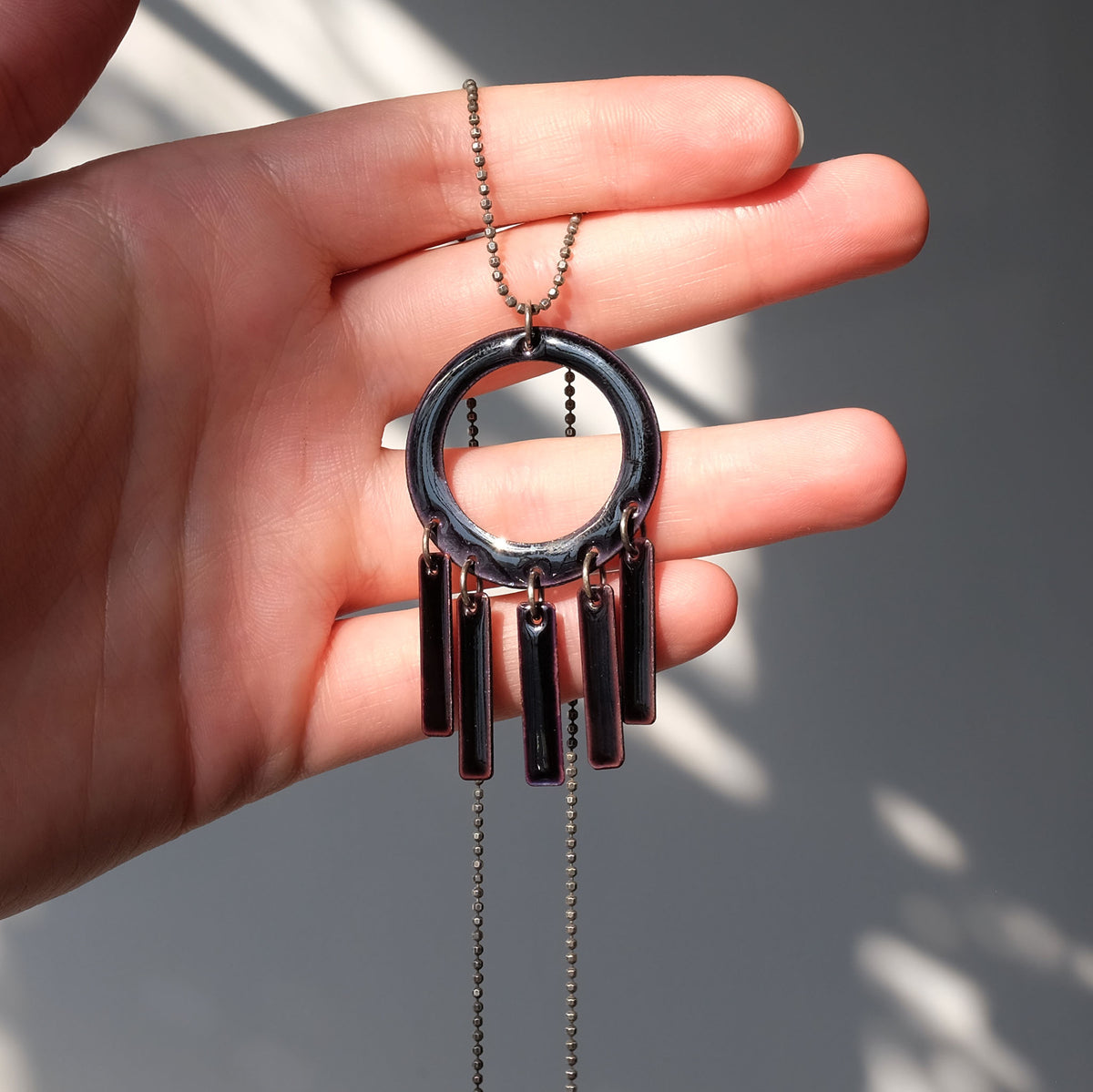 Large Lingering Sun Necklace