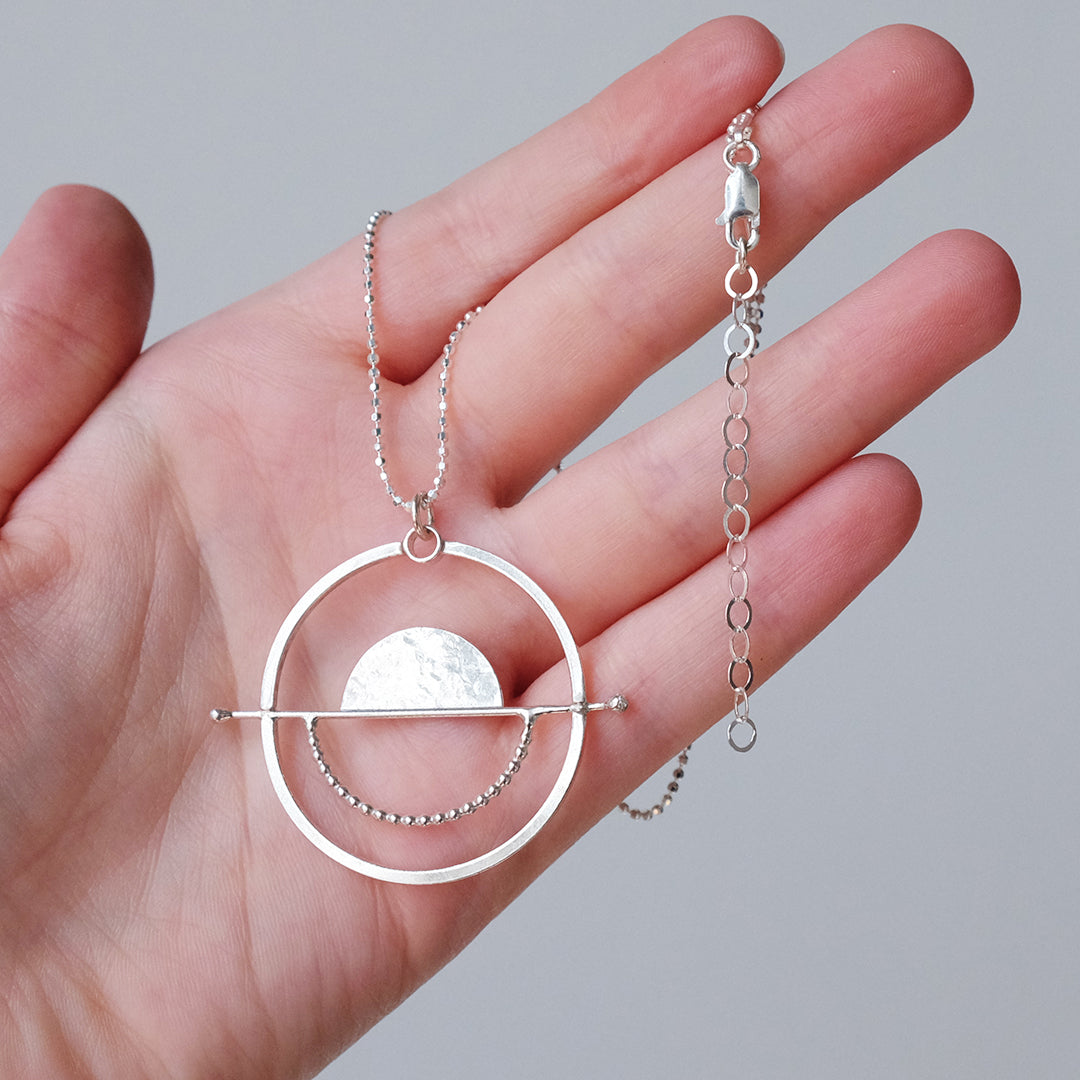 Silver Full Balance Necklace