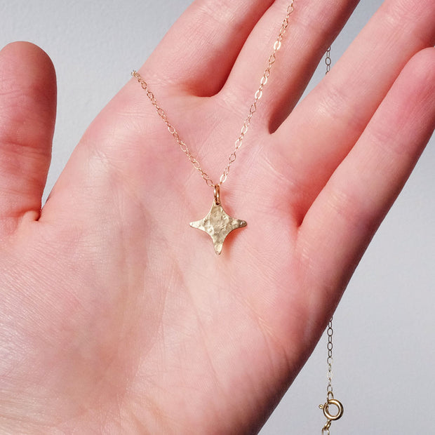 Golden Twinkle Charm Necklace
